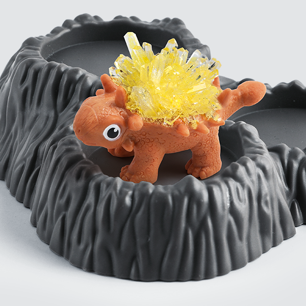 Crystal Dinosaur Growing Deluxe Kit 12-Pack | Science Can STEM Display