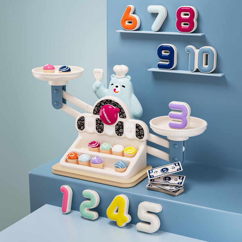Yummy Bear Scale | Fun Balance & Counting Toy for Kids