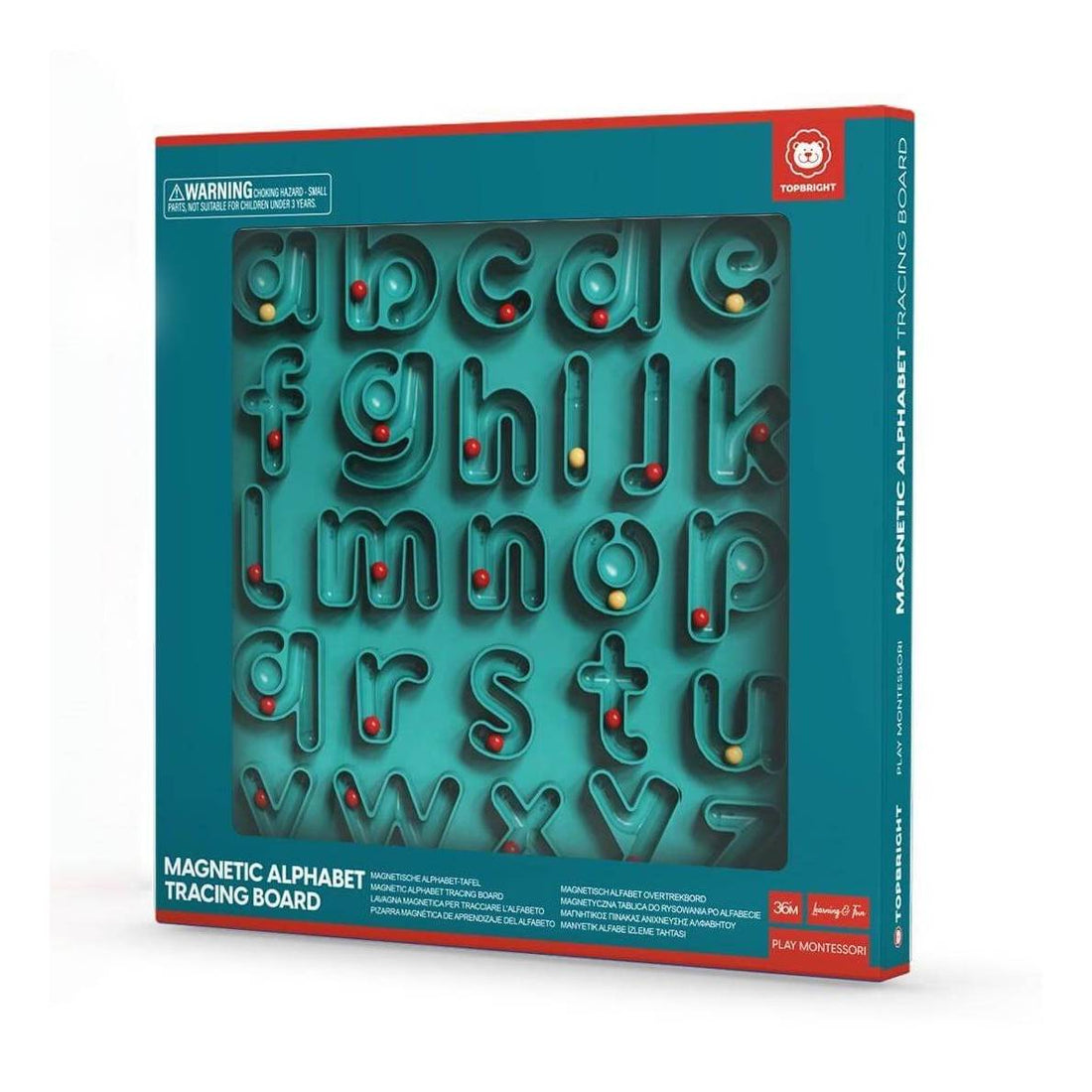 Tablero Magnético de Trazado del Alfabeto