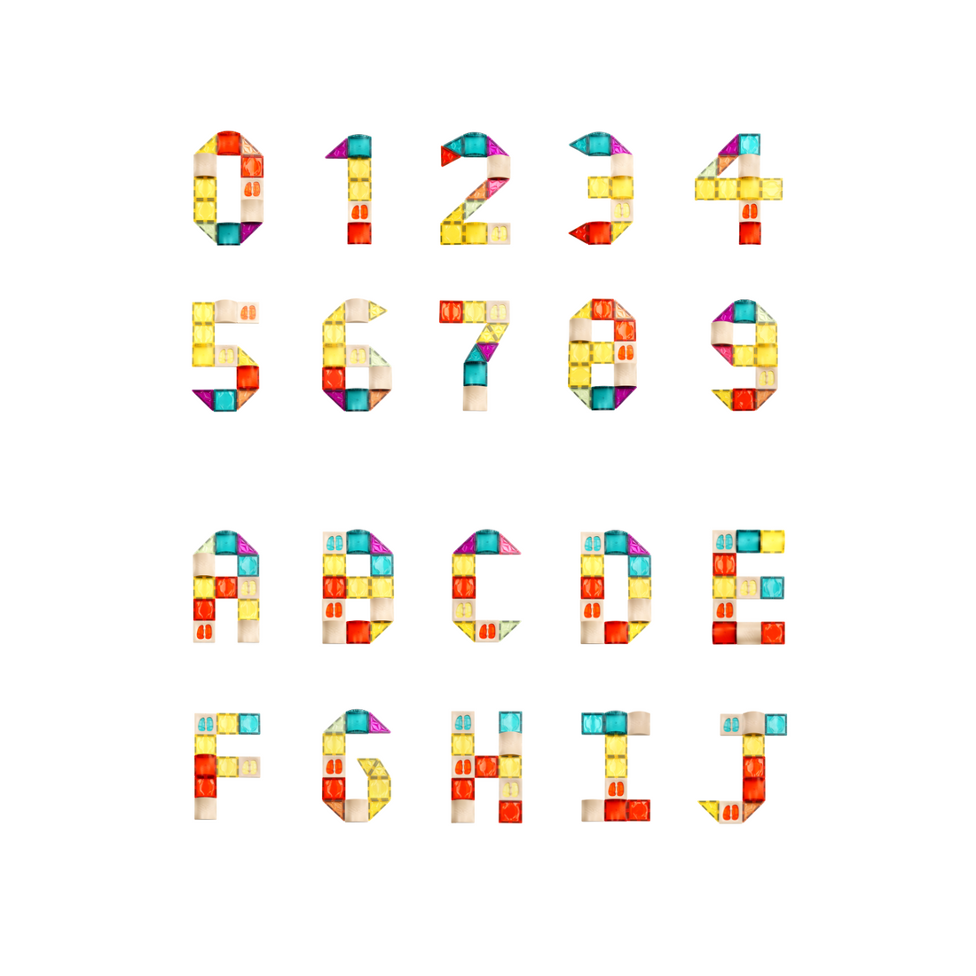 GAUDI Magnetic Tiles - Advanced Kit