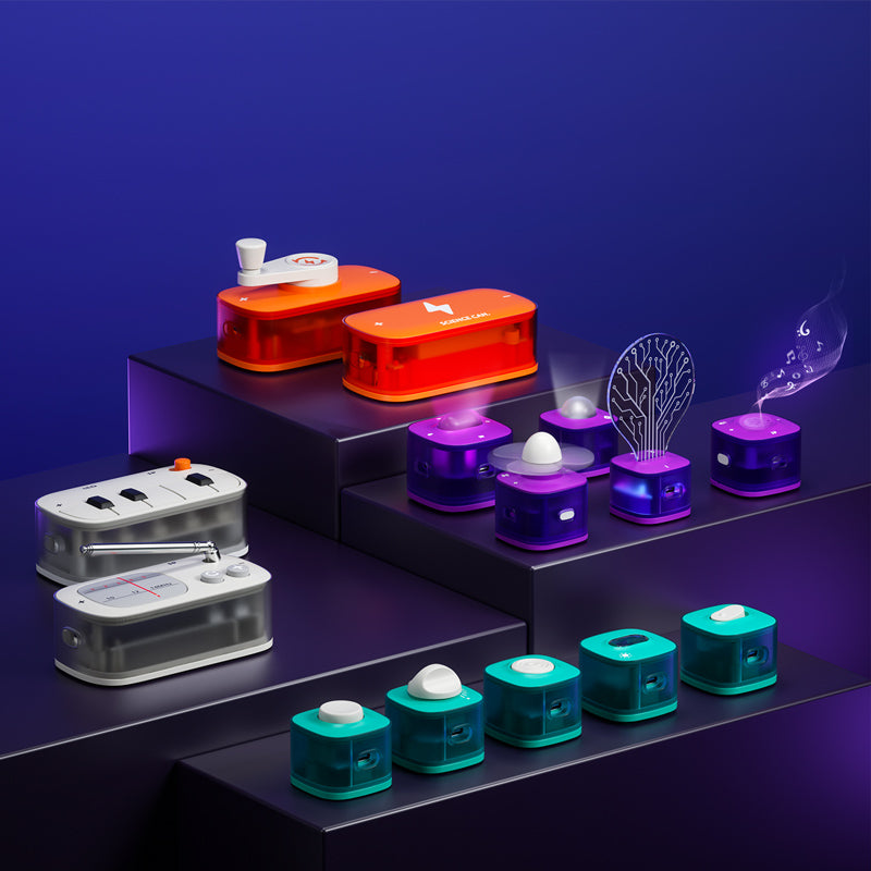 Science Can Block Circuit Kit | STEM Learning Toy for Kids 6+