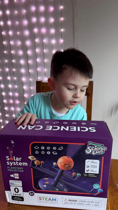 ✨ Blast off into a world of discovery! ✨ The Solar System Planetary Electronic Projector is the p...
