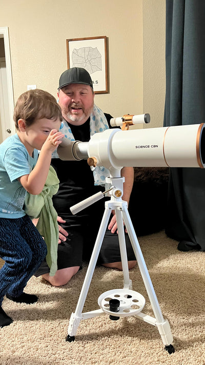 Max’s curiosity about space has been skyrocketing lately, so we got him the Science Can Astronomi...