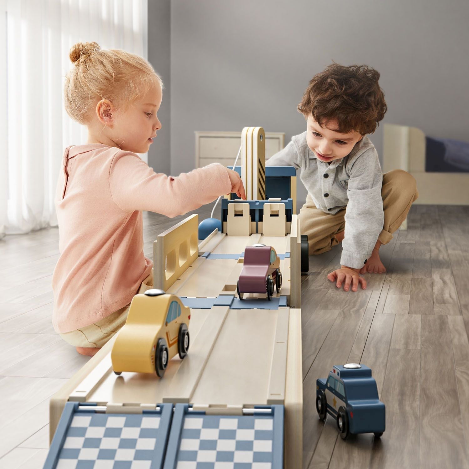 Why the Roll & Race Car Transporter Is the Ultimate Wooden Toy for Kids Aged 3+