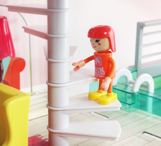 Bella's Dream Doll House | 3-Story Interactive Playset for Kids - Ascend the stairs
