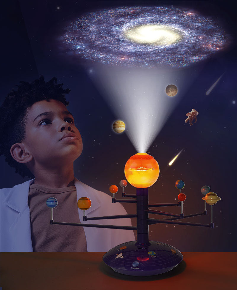Solar System Projector Toy | Educational Space Learning for Kids