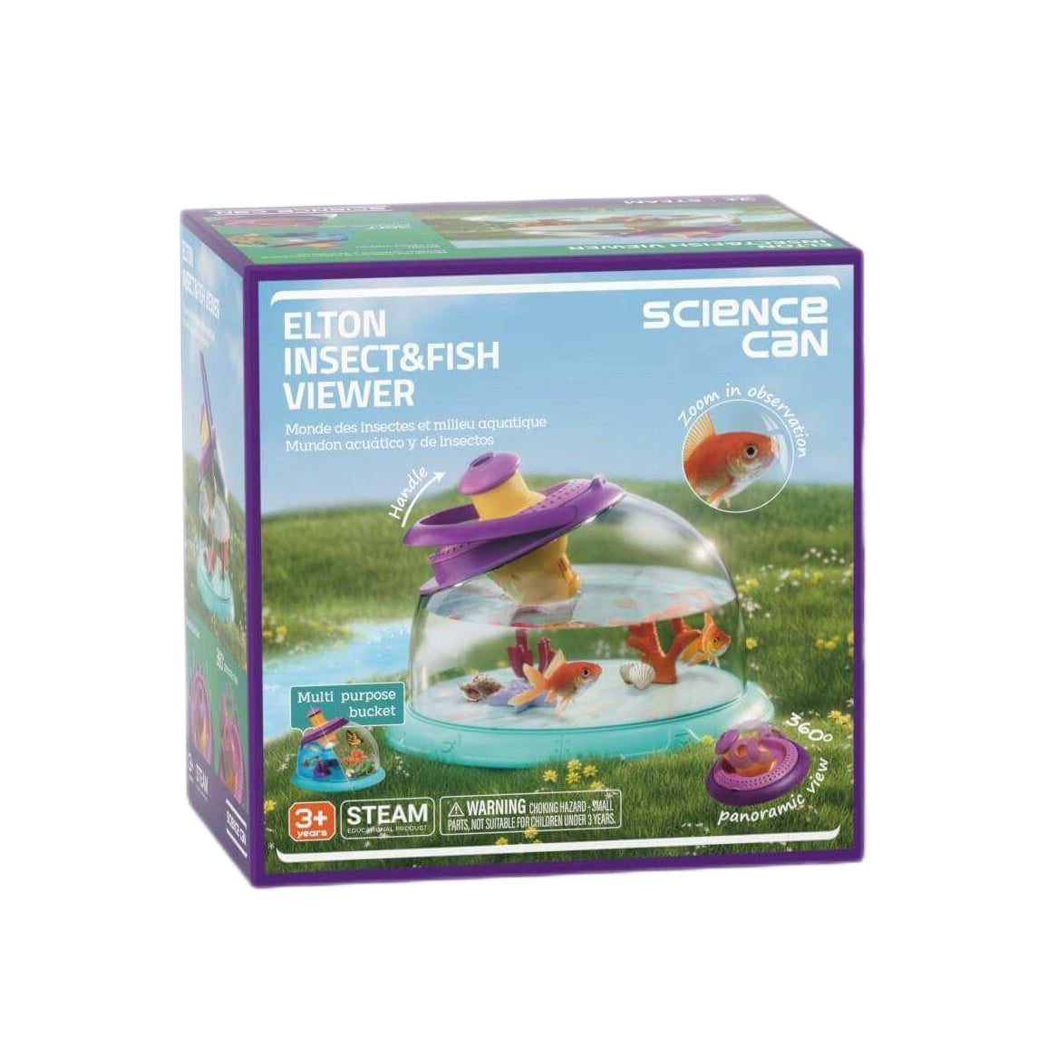 Elton Insect & Fish Viewer | Educational Nature Toy for Kids