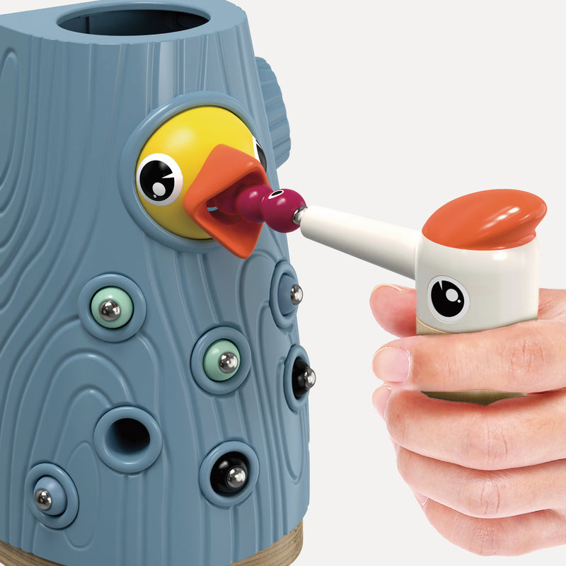 Feed The Woodpecker Toy | Educational Bird Feeding Game for Toddlers