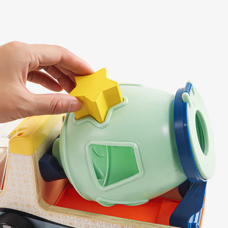 Mixer Truck Shape Sorter: The Perfect Toy for Learning Shapes and Colors