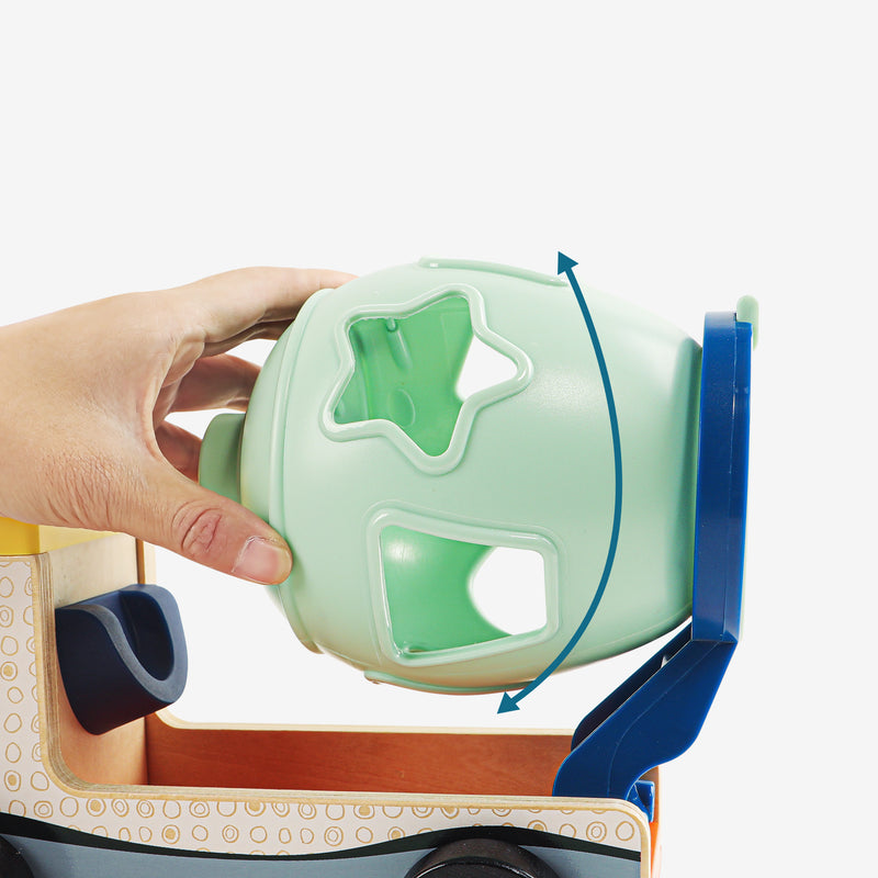 Mixer Truck Shape Sorter: The Perfect Toy for Learning Shapes and Colors