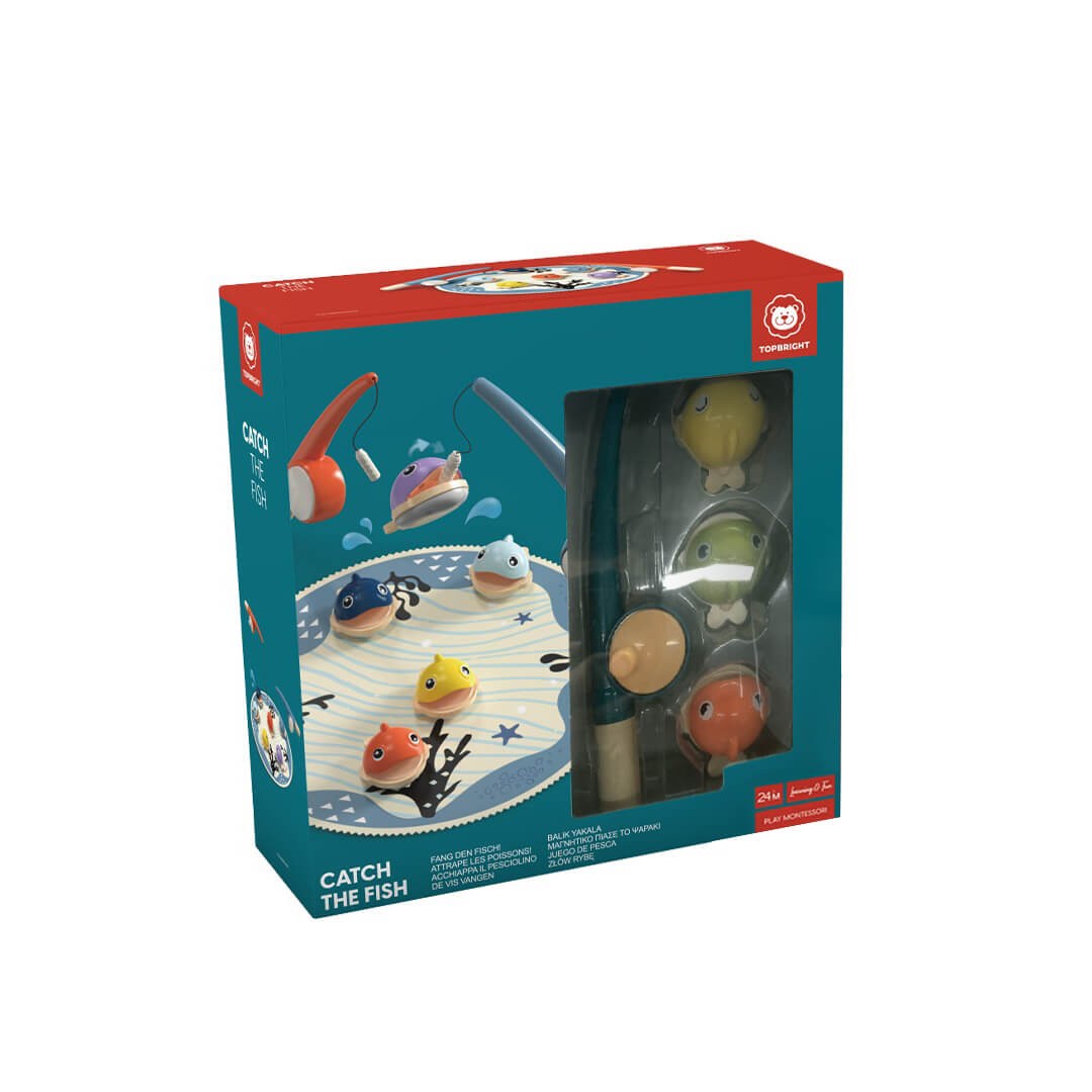 Catch the Fish – Magnetic Toddler Fishing Game & Montessori Toy