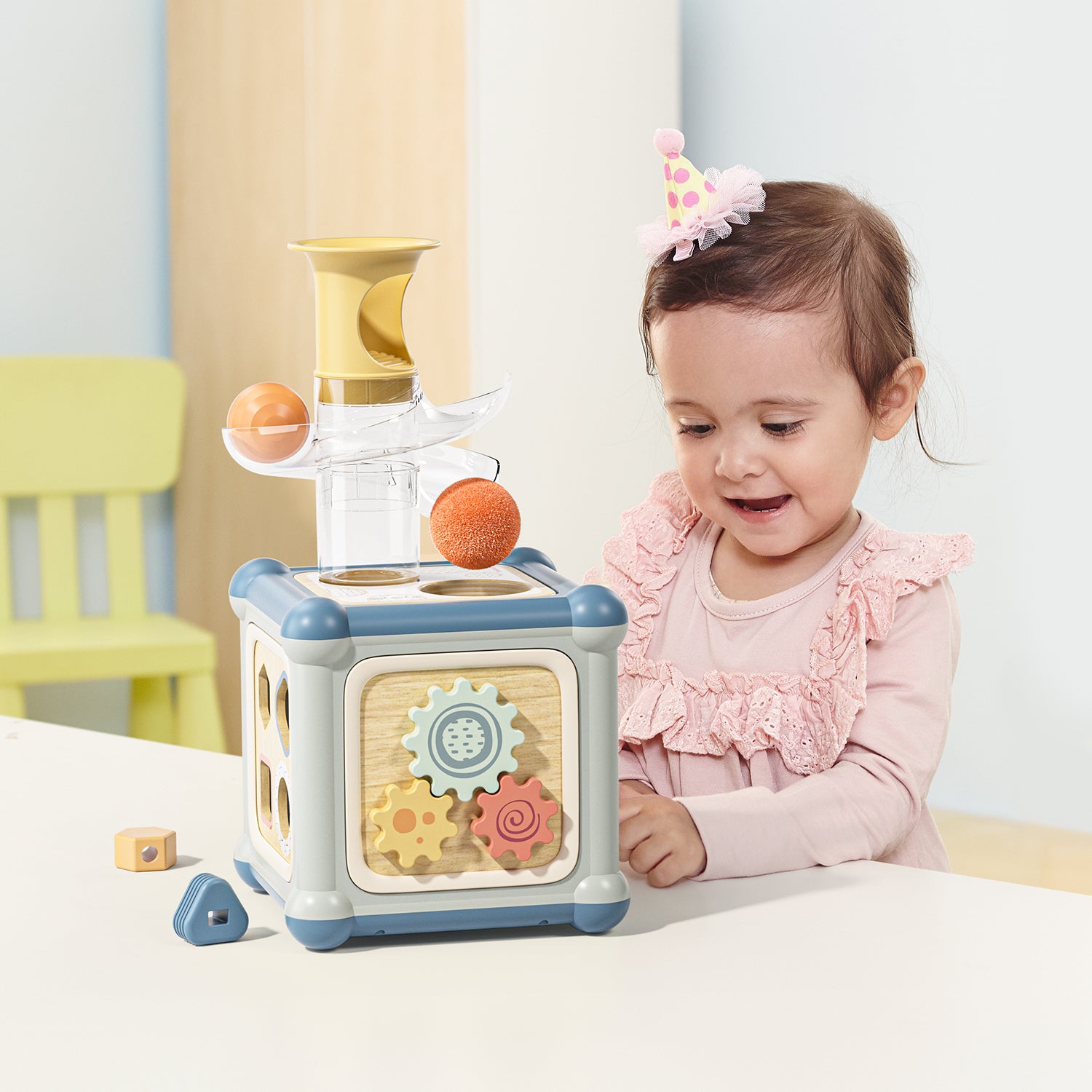 Motoric Master 10-IN-1 Activity Cube | Educational Toy for Toddlers