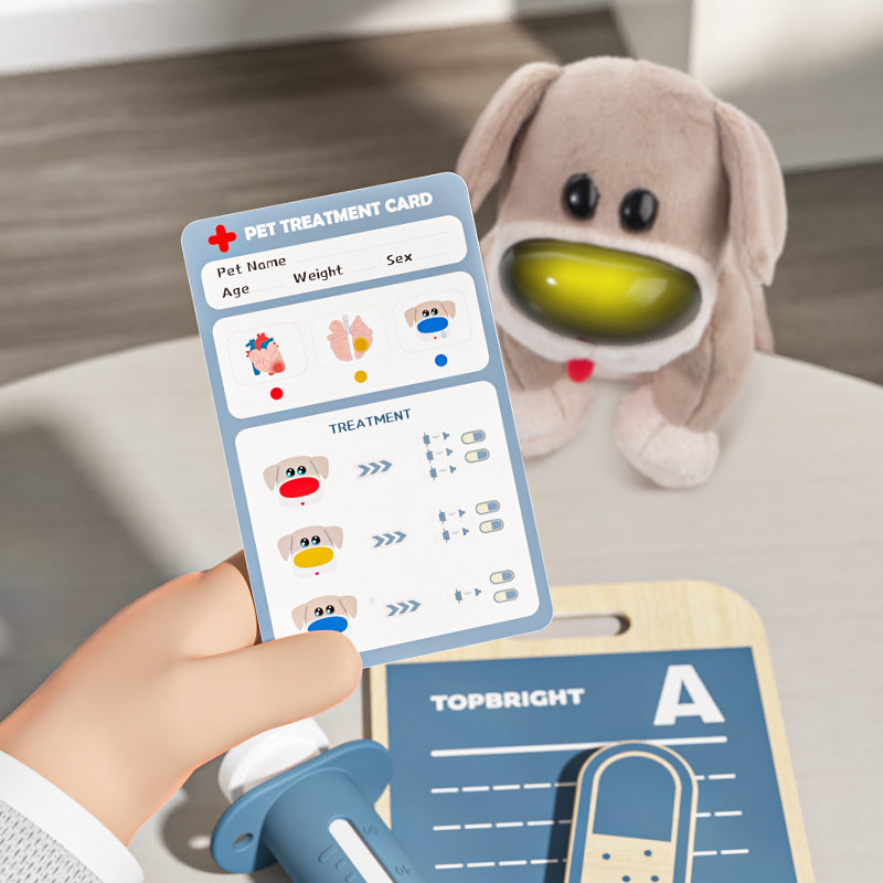 Interactive Vet Toy for Kids with Plush Dog & Doctor Tools | Care Pets DR. Dog Interactive Vet Toy for Kids with Plush Dog & Doctor Tools | Care Pets DR. Dog