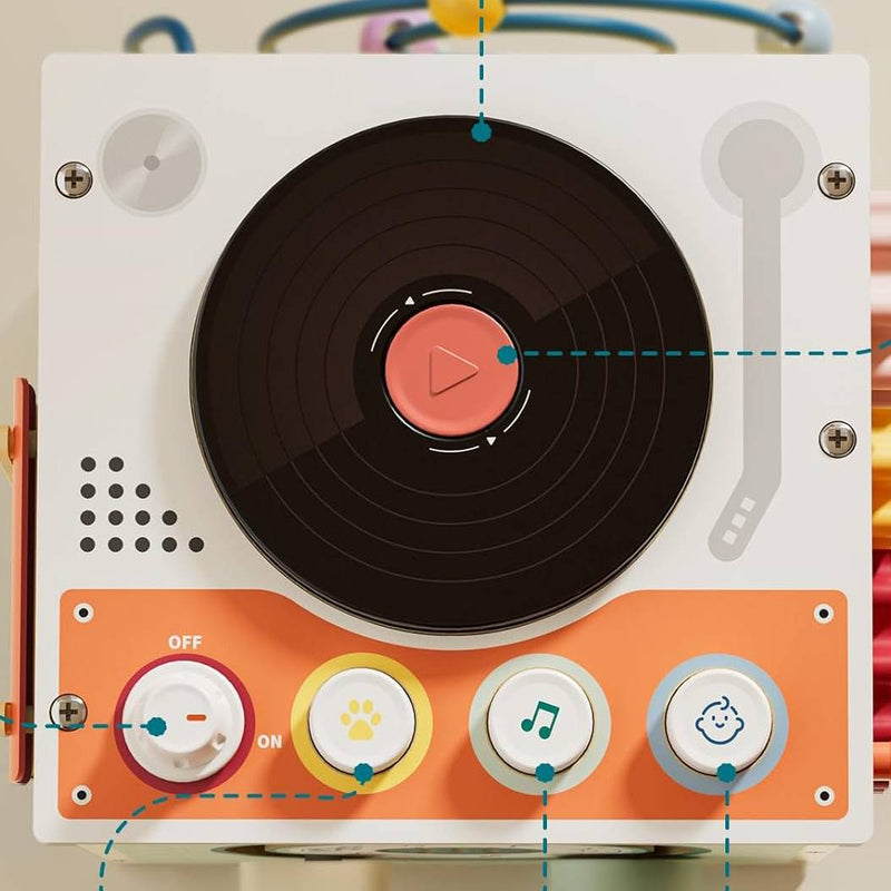 Music Activity Cube Montessori Toy | Learning & Musical Fun
