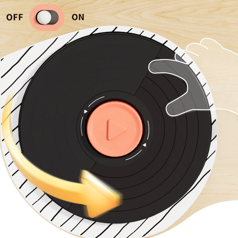 Music Busy Board Montessori Toy | Sensory & Musical Learning