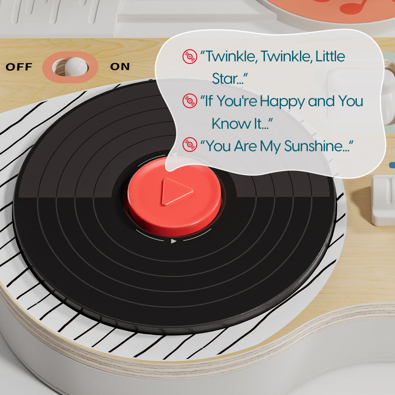 Music Busy Board Montessori Toy | Sensory & Musical Learning