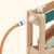 Water Track Outdoor Wooden Play Set | Kids Water & Sand Fun - Hose Connection for Endless Water Flow