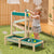 Water Track Outdoor Wooden Play Set | Kids Water & Sand Fun - 