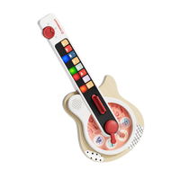 Topbright Music Activity Guitar for toddlers, interactive musical toy with lights, buttons, and strumming slider
