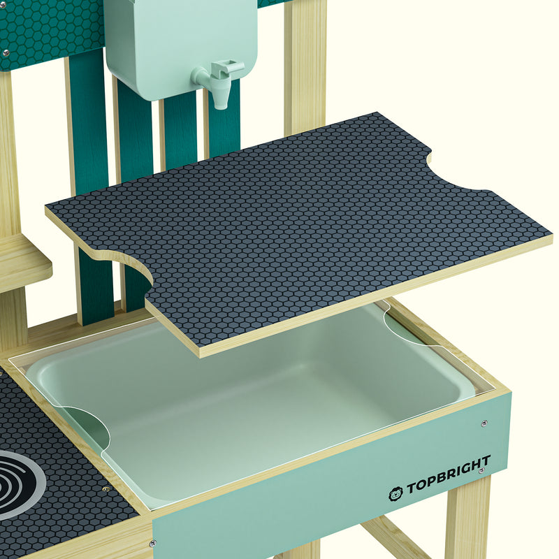 Topbright Outdoor Toy Kitchen – Sand & Water Play Station