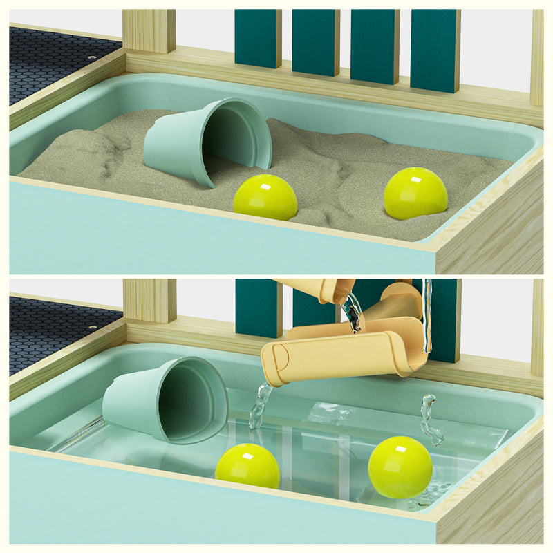 Topbright Outdoor Toy Kitchen – Sand & Water Play Station