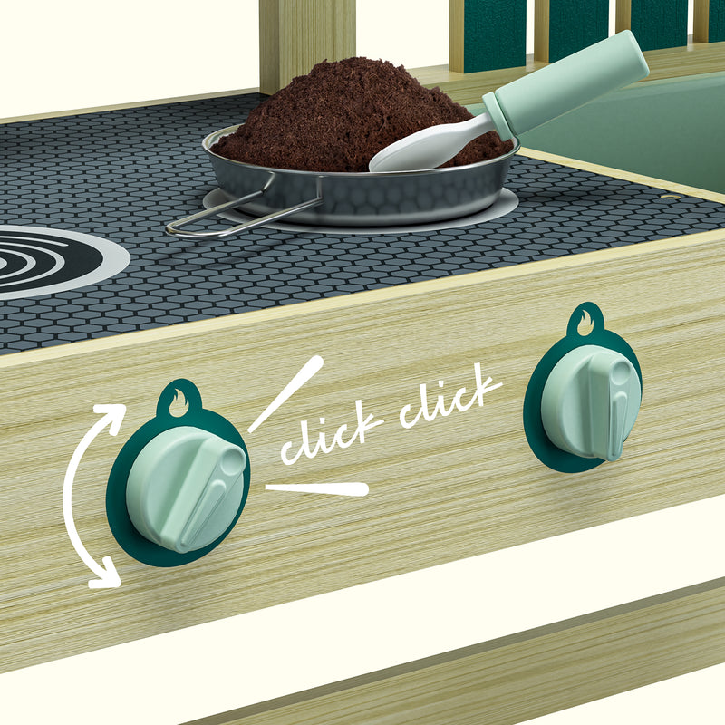 Topbright Outdoor Toy Kitchen – Sand & Water Play Station