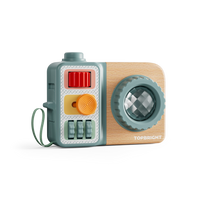 Busy Camera toddler toy, 10-in-1 Montessori sensory toy with buttons, sliders and lens for 1 year old