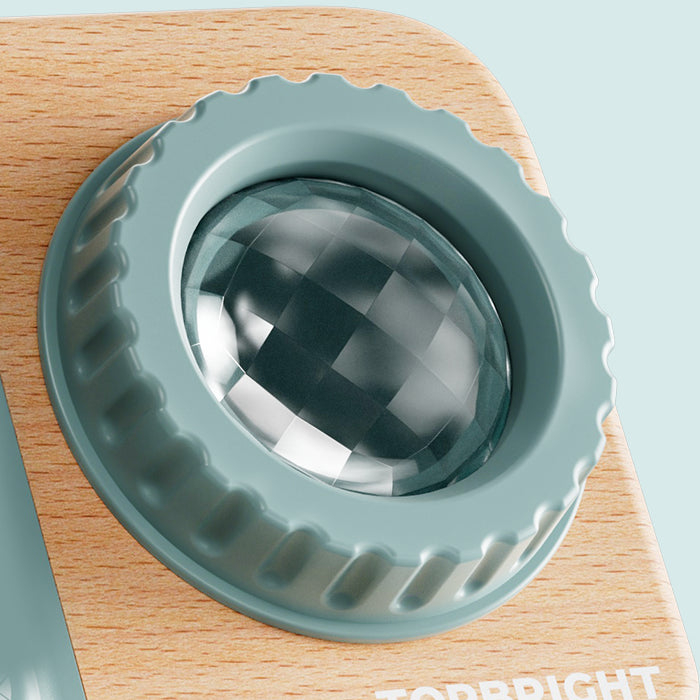 Busy Camera lens with rotating focus ring, sensory toy feature for toddler fine motor skills