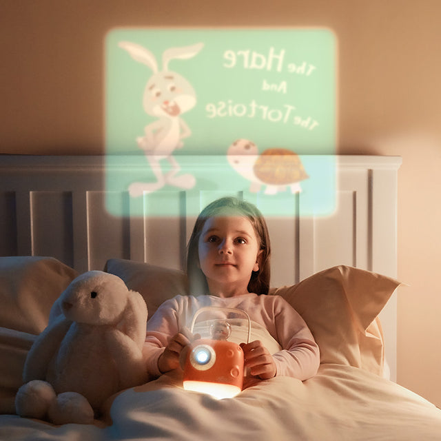 Storytelling Projector Pro | Bedtime Stories & Starry Night-Light for Kids