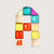 GAUDI Magnetic Tiles - Advanced Kit | Build, Learn & Play - Alphabet