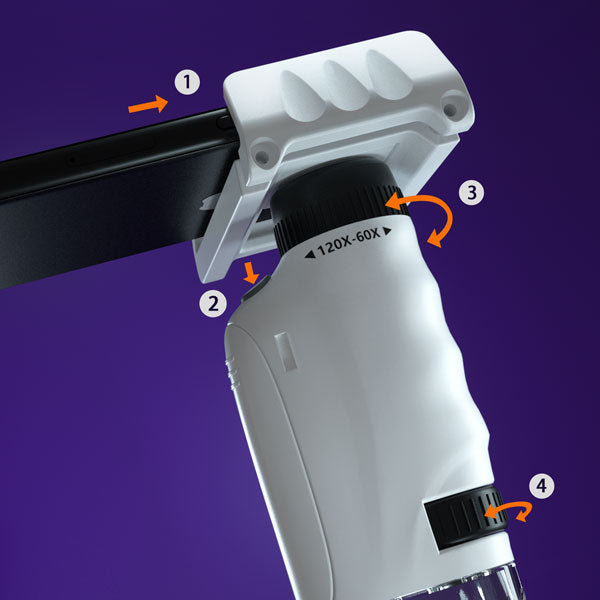 Portable Microscope for Kids | 120x Handheld Science Tool