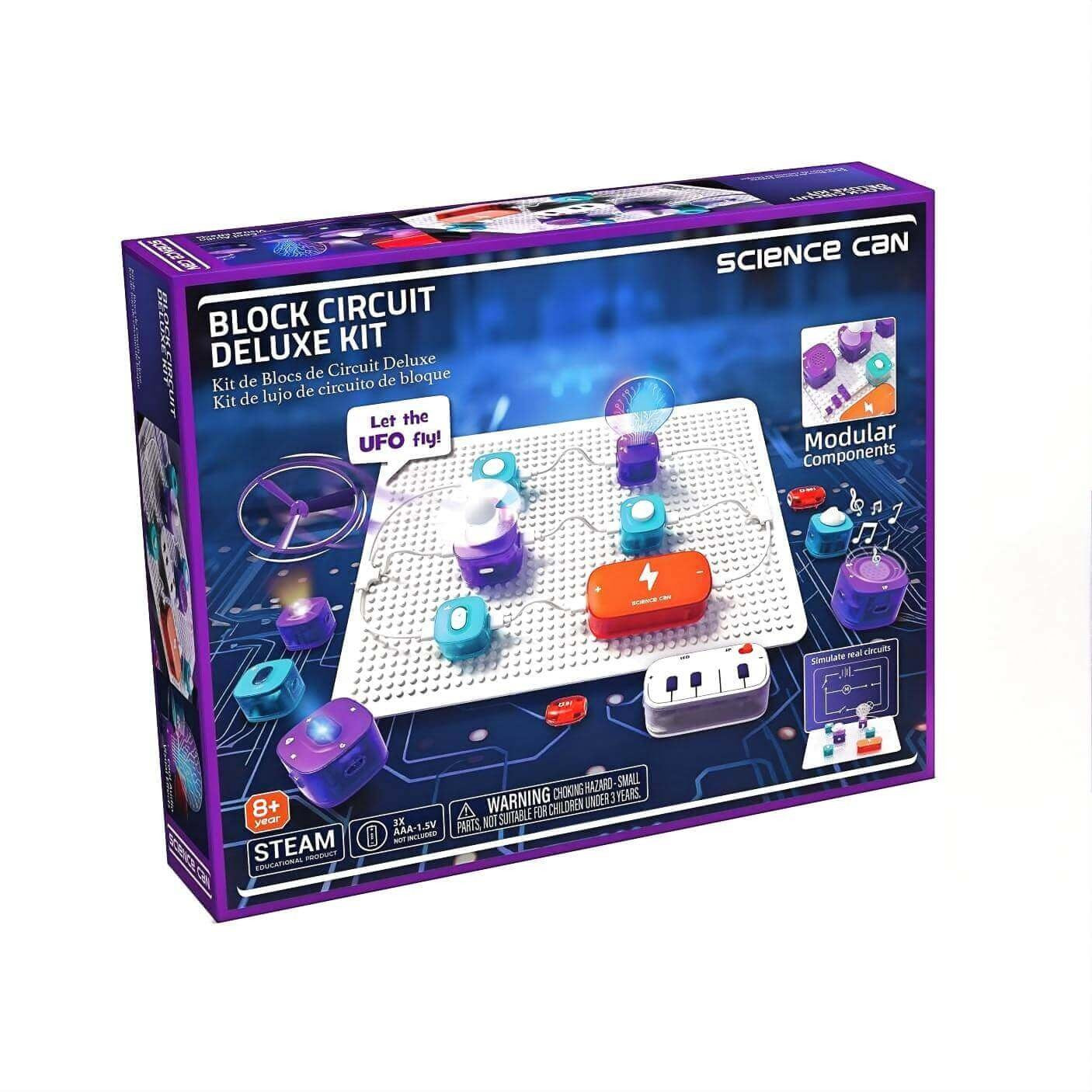 Block Circuit Deluxe Kit | STEM Learning Toy for Kids 6+