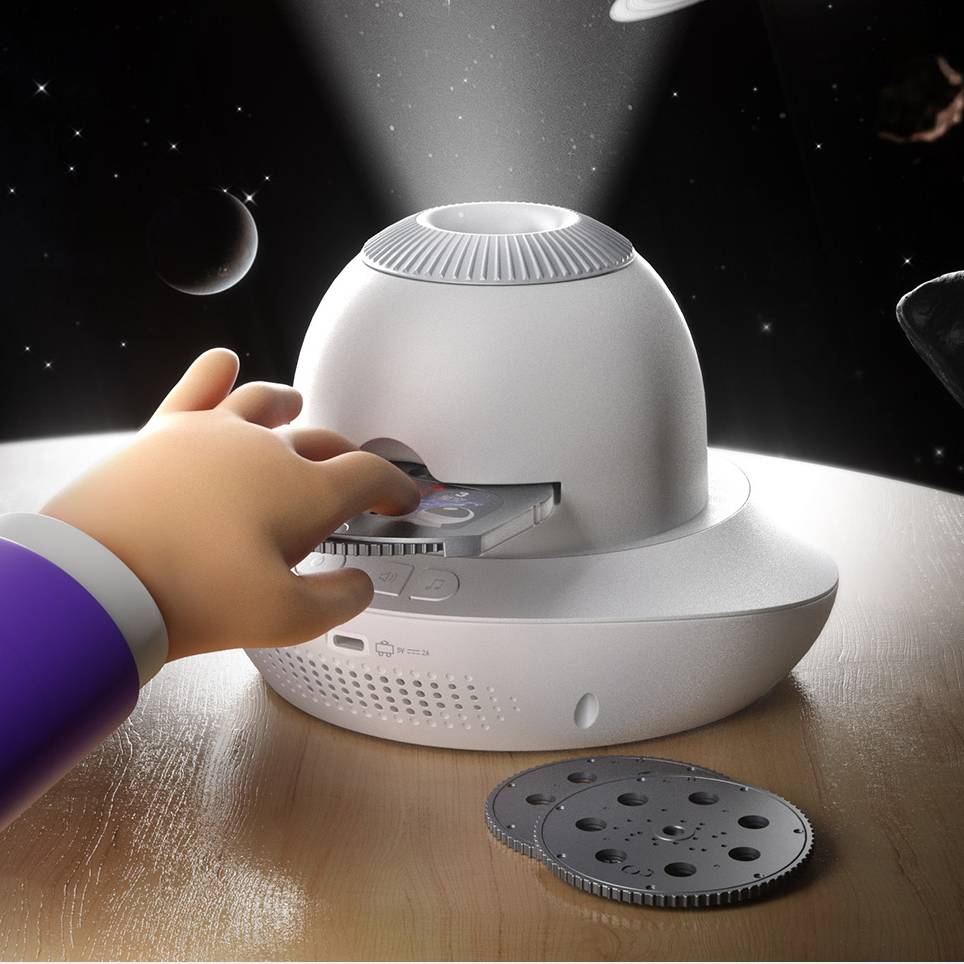 Starry Sky Projector-White