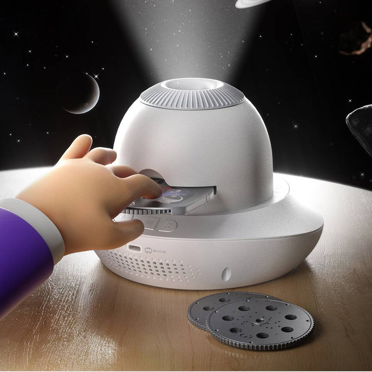 Starry Sky Projector-White | Kids Astronomy & Relaxation