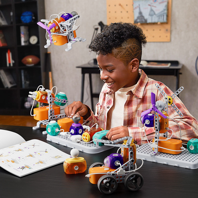 Science Can Circuit Master Block | STEM Building Kit for Kids 5+
