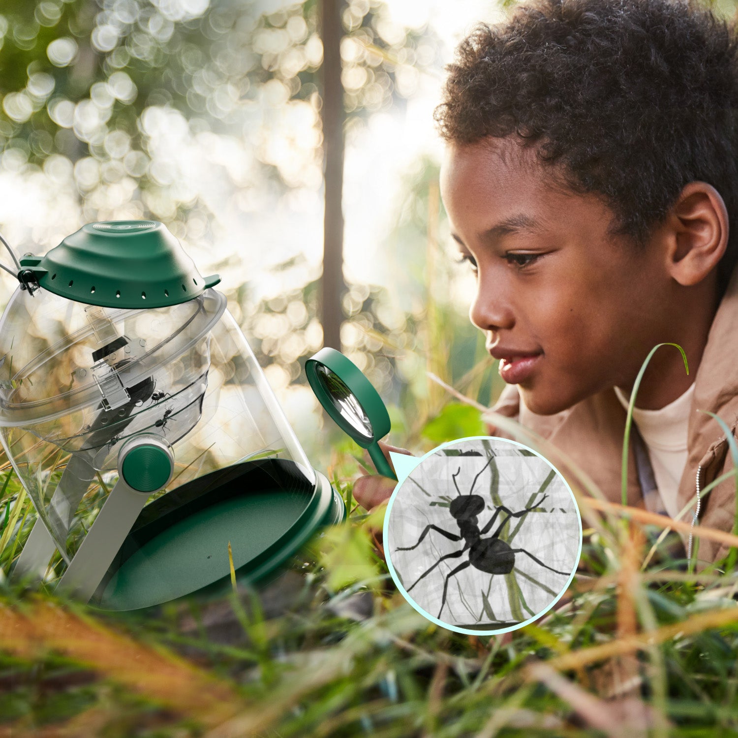 Insect & Aqua Explorer Set | Dual-Chamber Science Kit for Kids