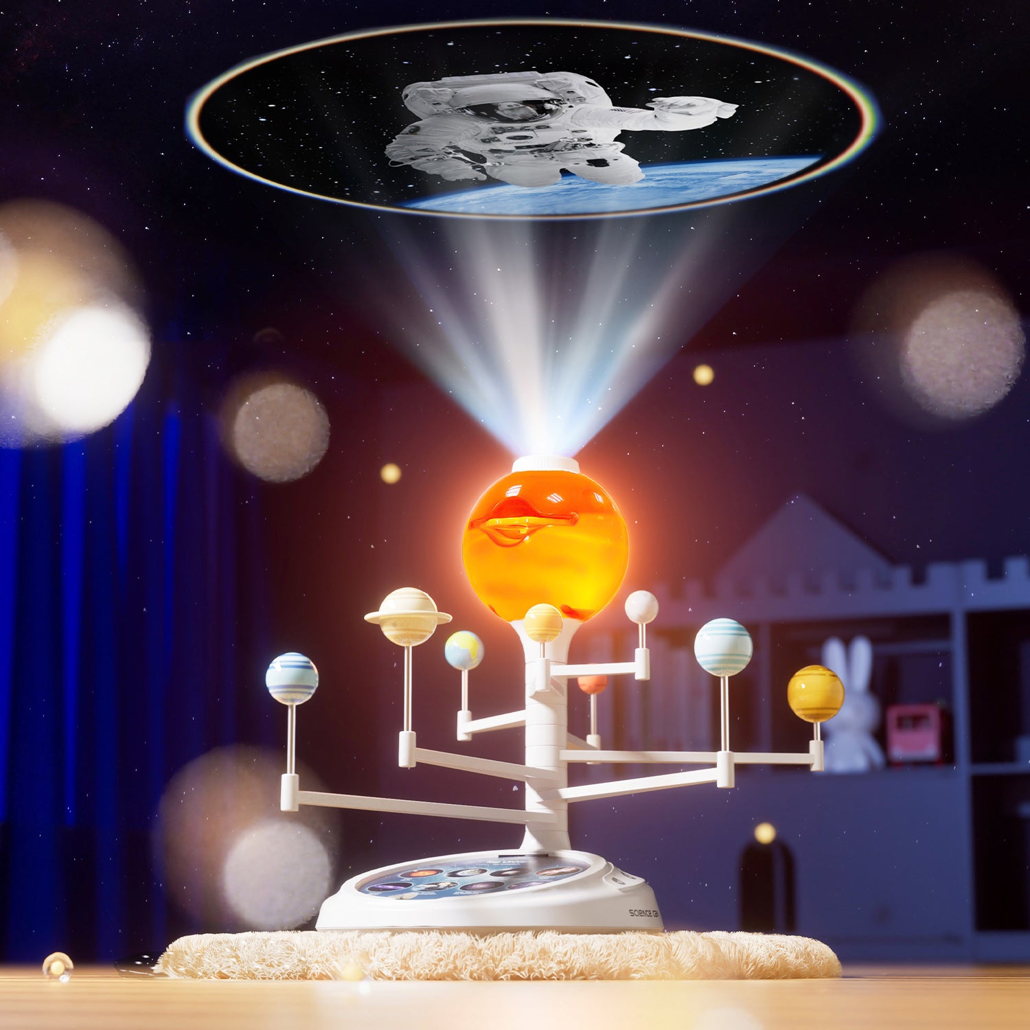 3D Solar System Model | Kids’ Space Learning Toy - Detailed Planetary Models