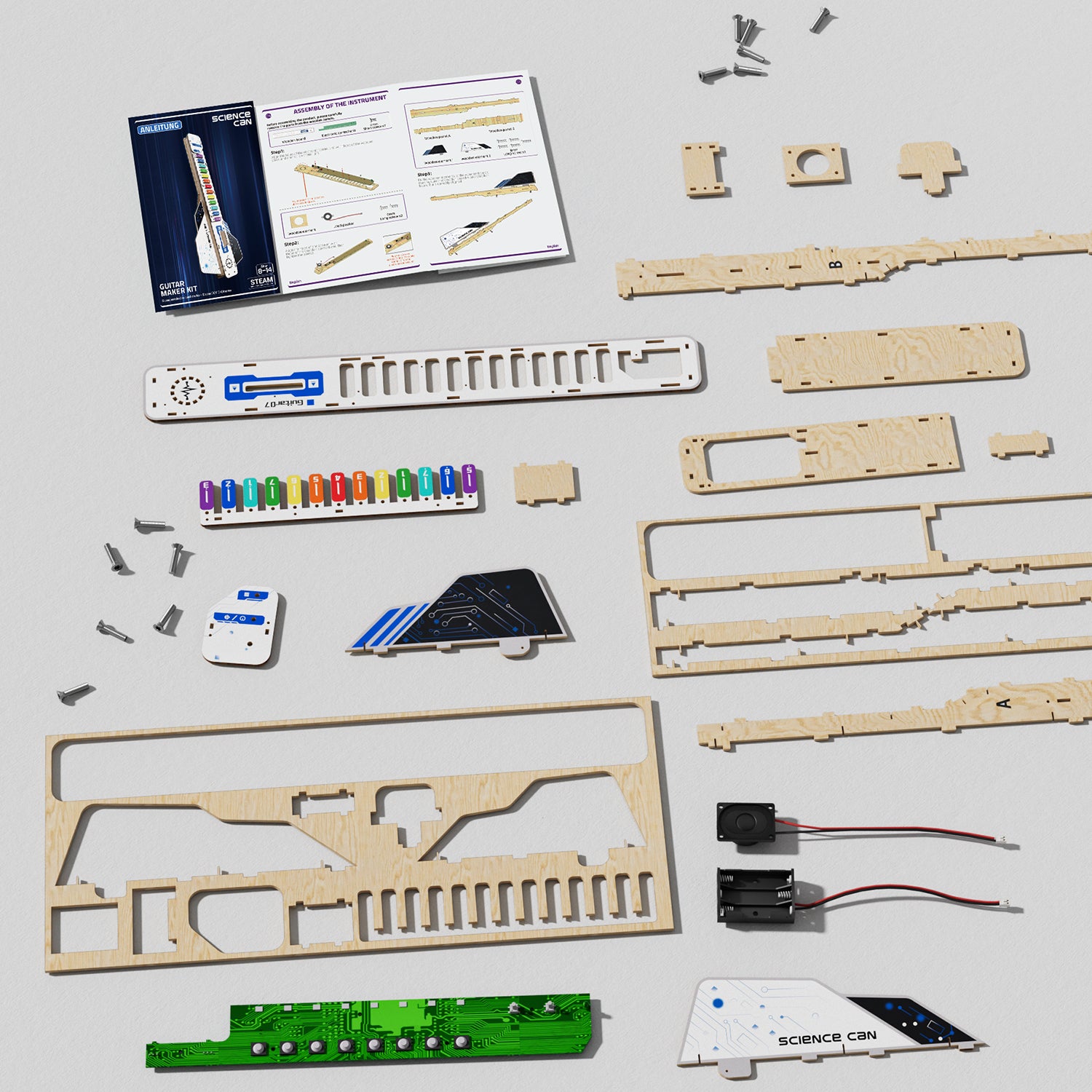 Electric Guitar Workshop Pro | DIY Music Kit for Kids - DIY Guitar Assembly