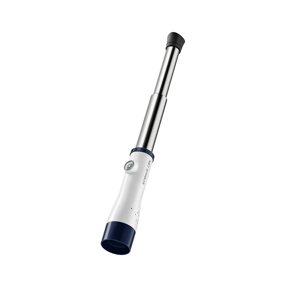 Explorer Telescope for kids with 12x magnification and built-in compass
