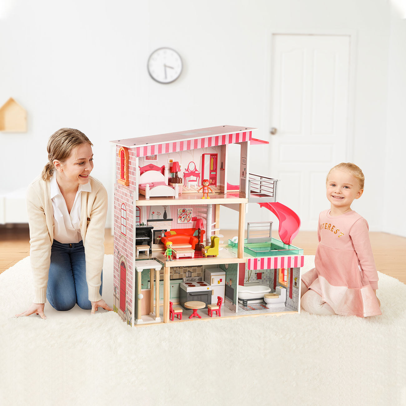 Bella's Dream Doll House | 3-Story Interactive Playset for Kids
