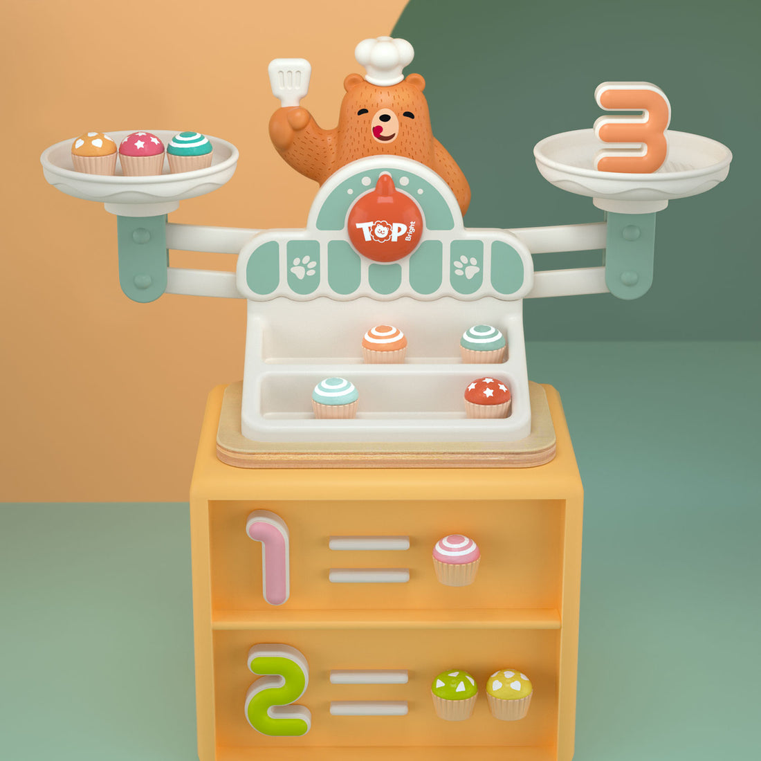 Yummy Bear 123 Scale