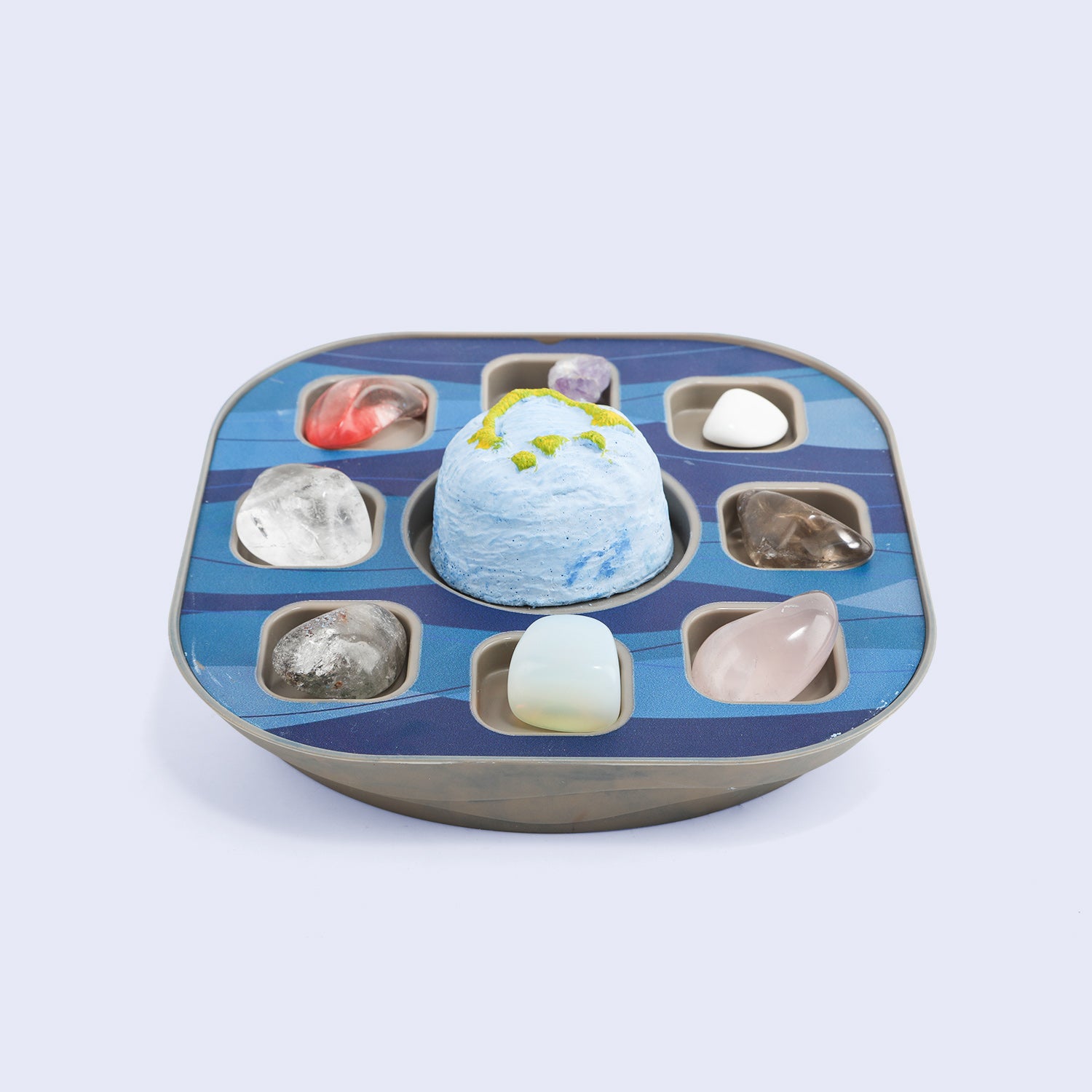 【LOOT】Great blue Hole 925× 750天然石6.0CT Belize Great Blue Hole Gemstone Dig Kit - Let Kids Dig & Learn